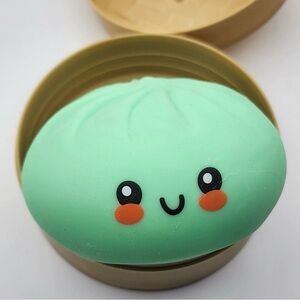 Viral..Cute Mint Green Kawaii Squishy dumpling